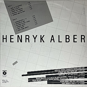 Henryk Alber - Alber (1989)