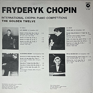 Fryderyk Chopin: The Golden Twelve Vol.1 (1990)