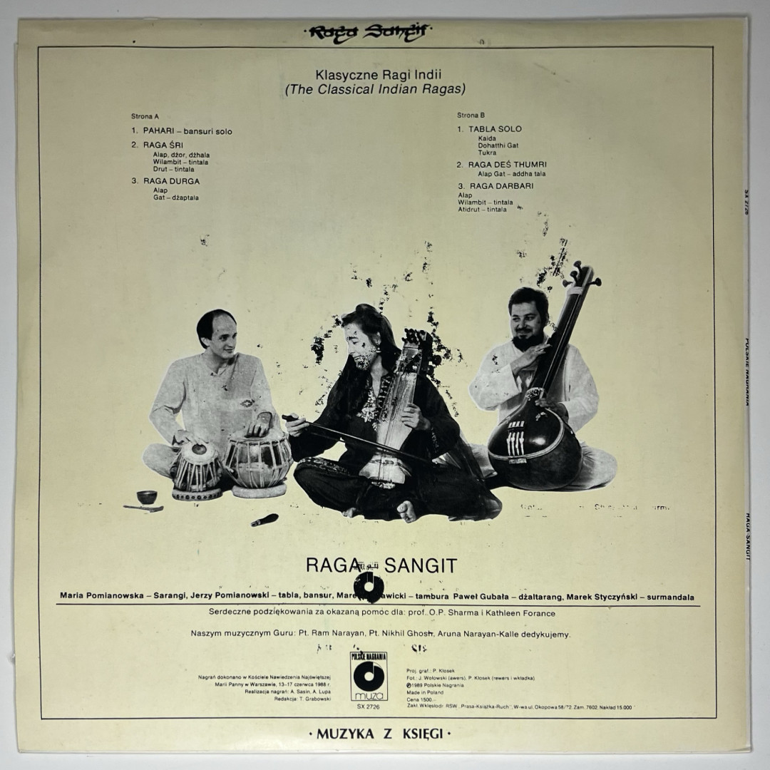 Raga-Sangit - Muzyka Z Księgi (1989)